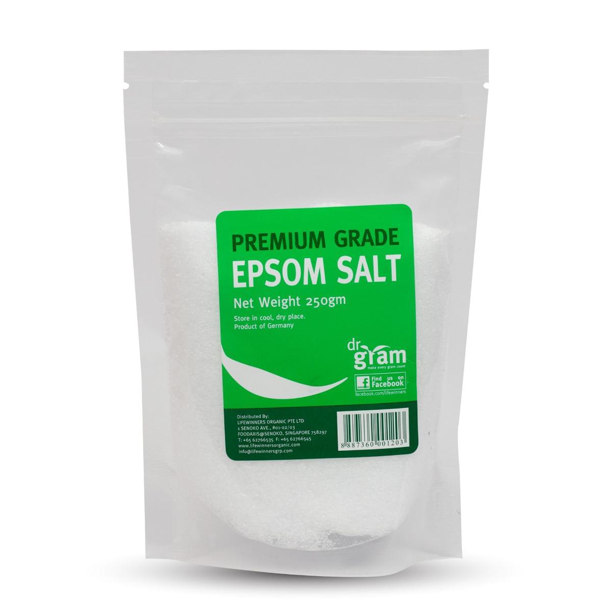Dr. Gram Epsom Salt 250gm - Image 1